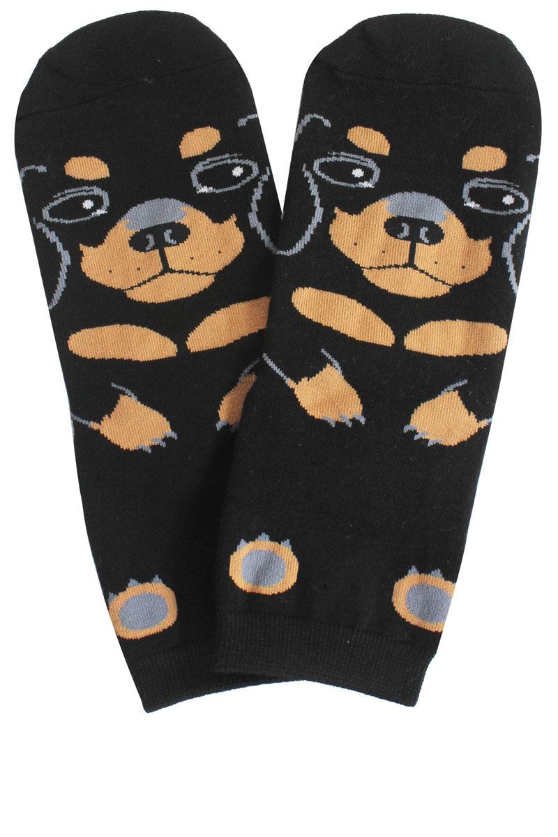 Ladies dog print socks