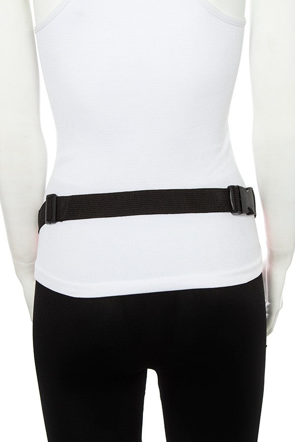 Ladies fashion see through fashion fanny pack