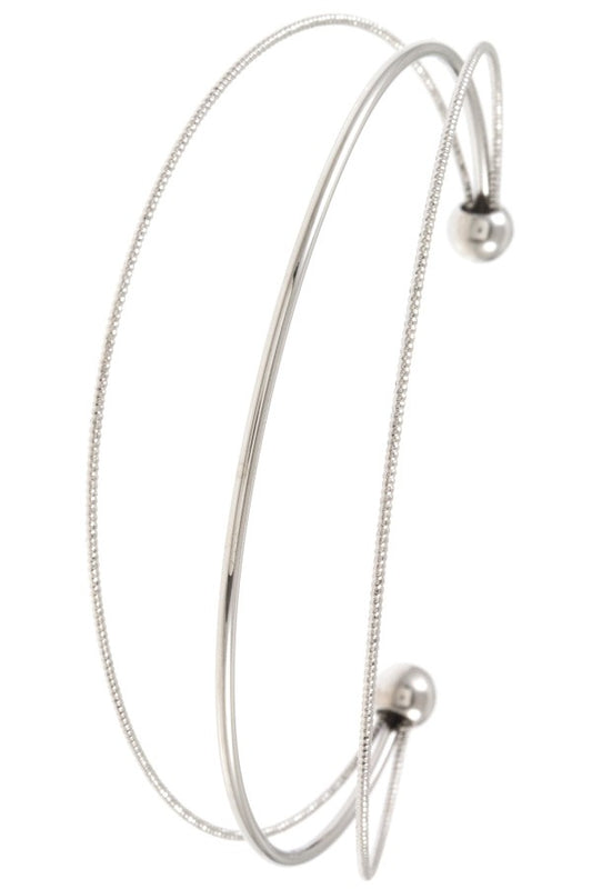 Multi row cuff bracelet