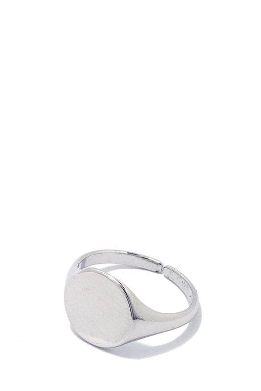 Flat top ball ended open ring