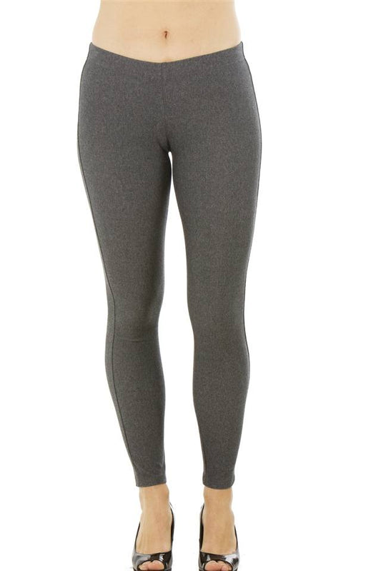 Ladies fashion stretch cotton blend leggings