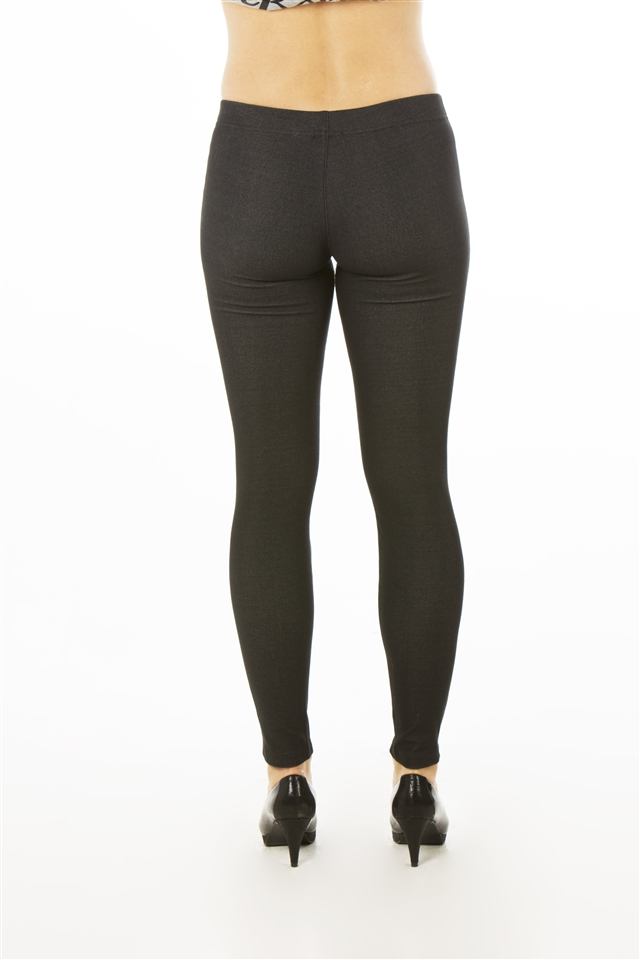 Ladies fashion stretch cotton blend leggings