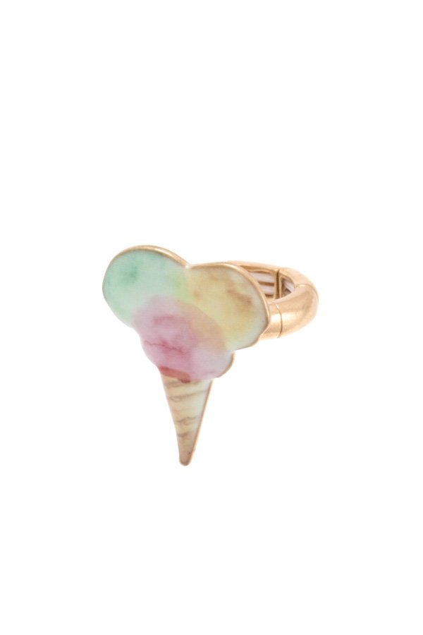 Ice cream cone stretch ring