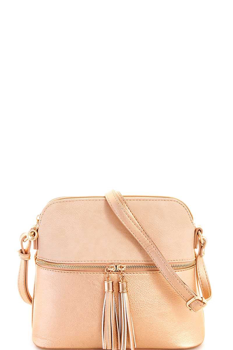 Two color cute princess shoulder bag