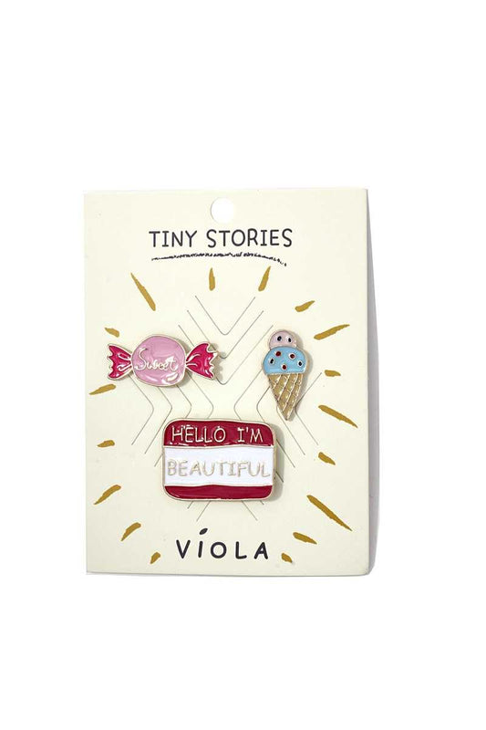 Hello i`m beautiful brooch