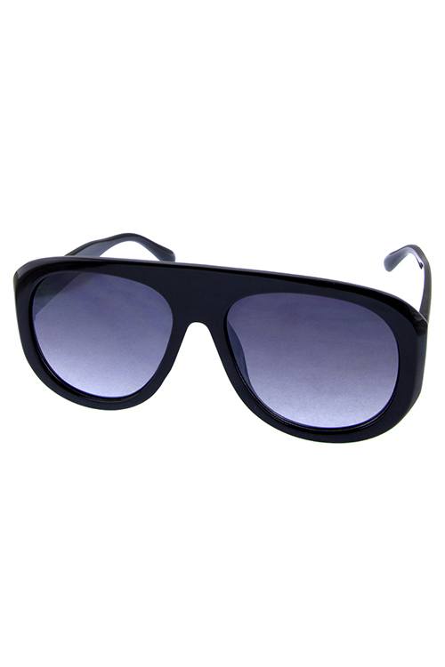 Womens 90s inspired plastic aviator fashion retro sunglasses