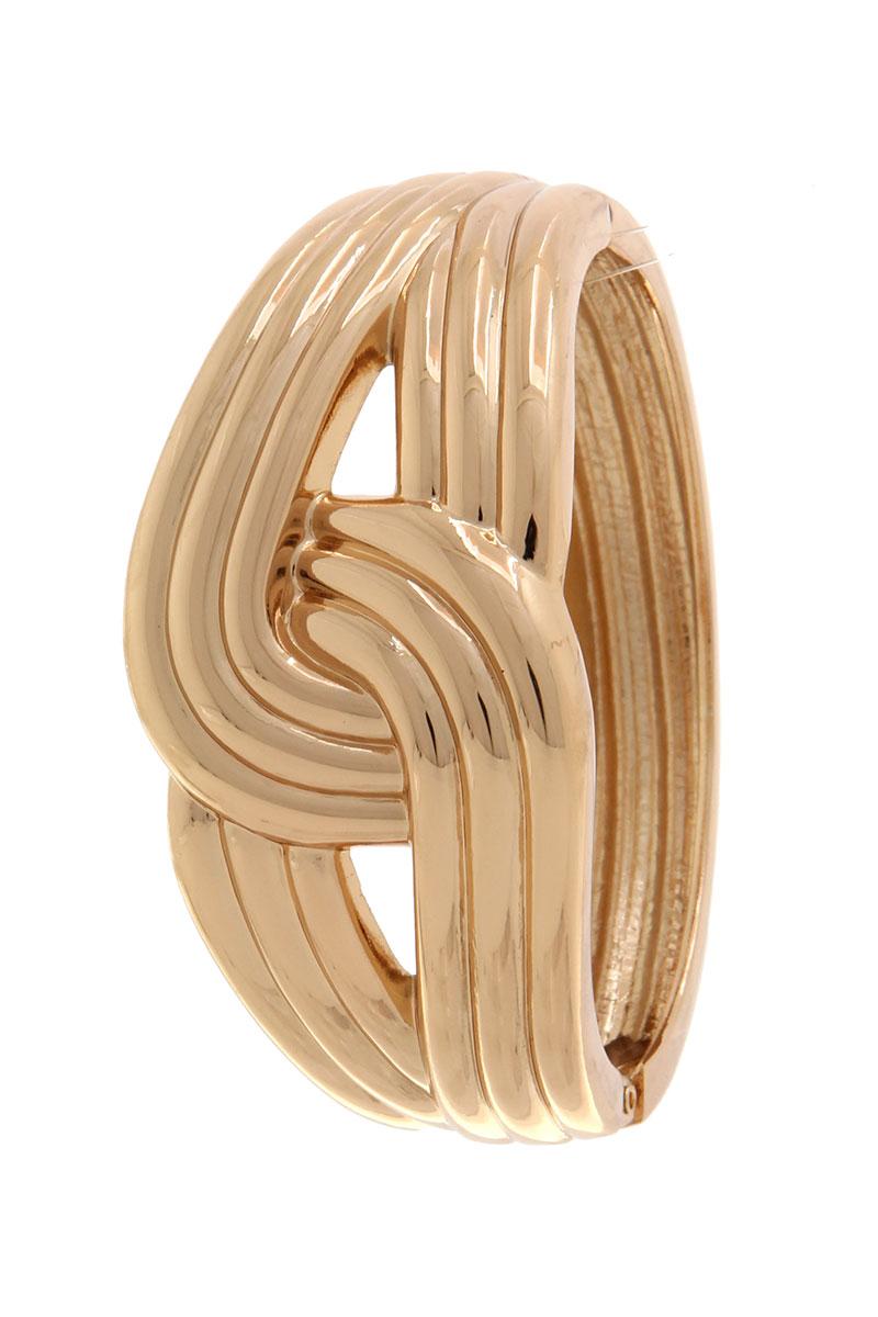 Twisted cuff bracelet