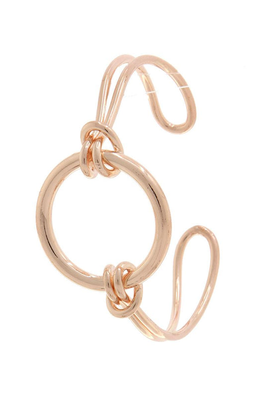 Circle cuff bracelet