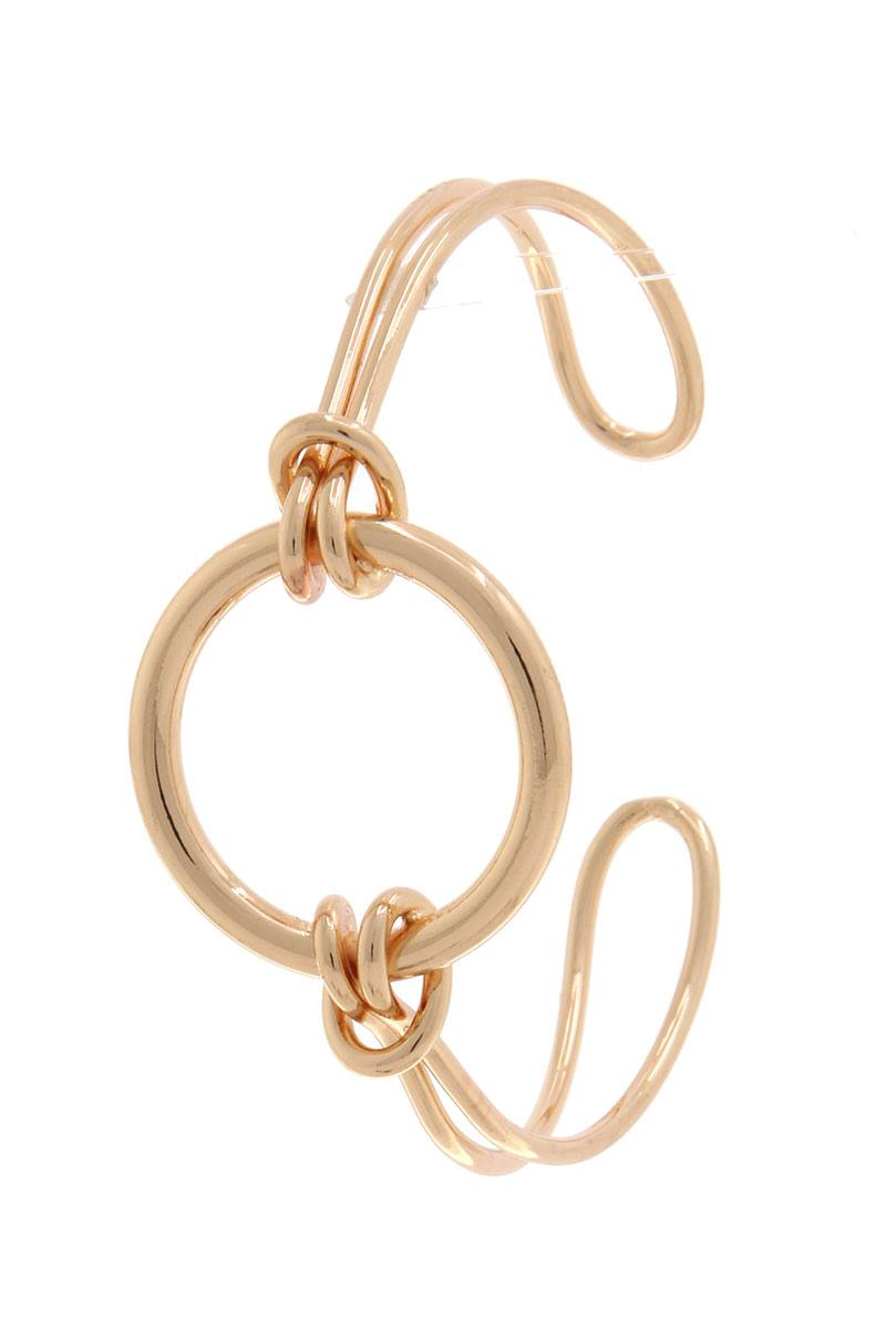 Circle cuff bracelet