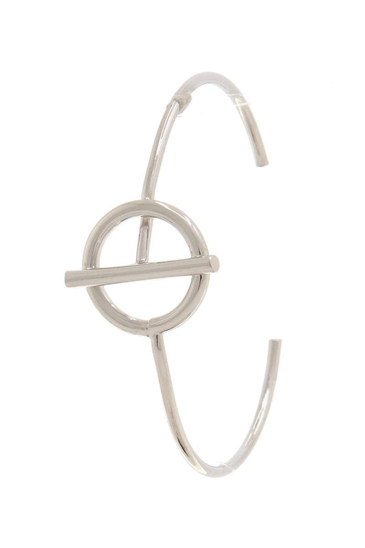 Modern geometric cuff bracelet