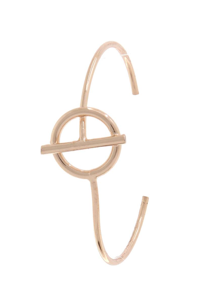 Modern geometric cuff bracelet