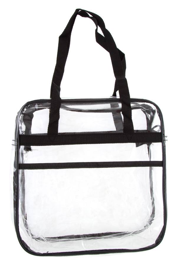 Clear mini square shoulder bag