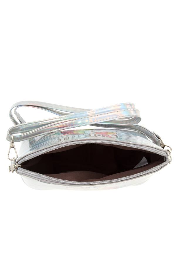 Rainbow unicorn dome crossbody bag
