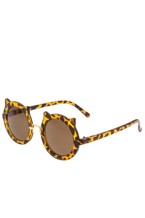 Kitty framed round lens sunglasses