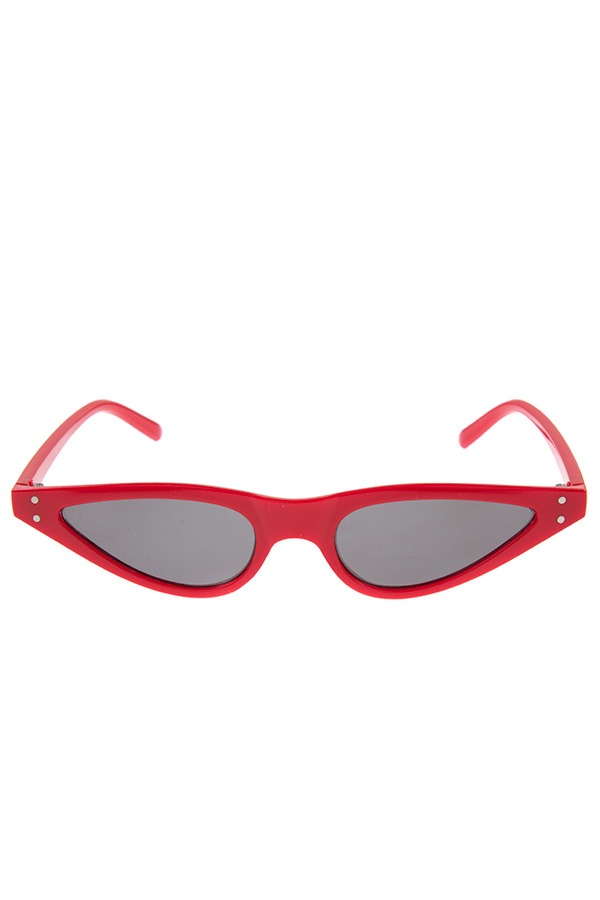 Fashionable skinny sunglasses