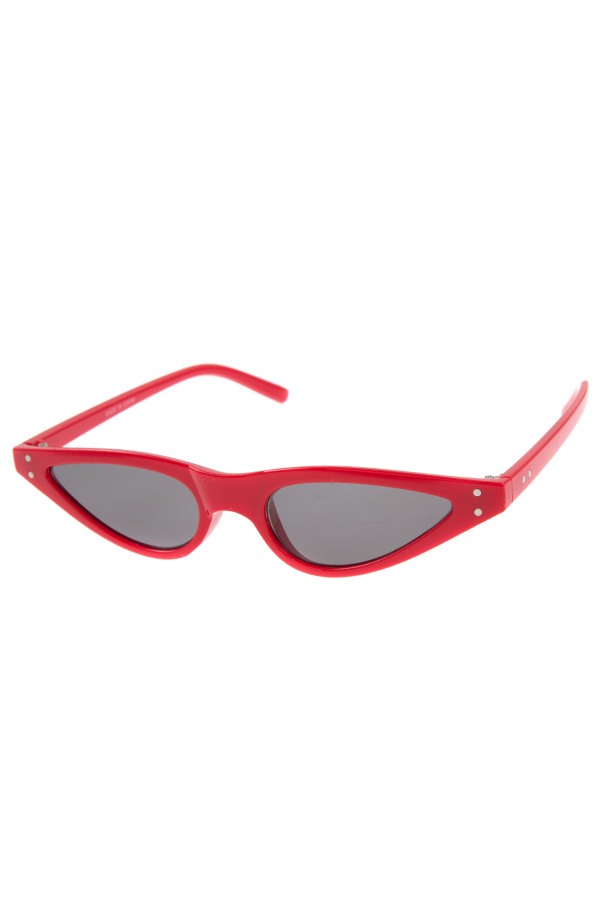 Fashionable skinny sunglasses