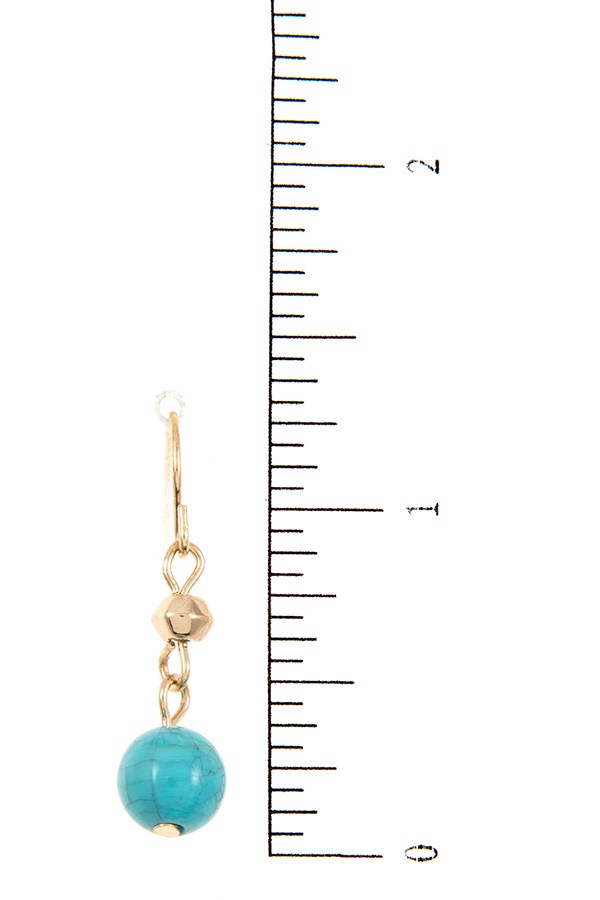 Stone layered link gem long necklace set