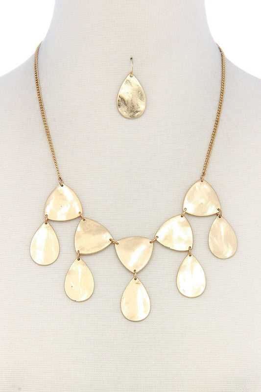 Fashion sexy chunky necklace and earring set