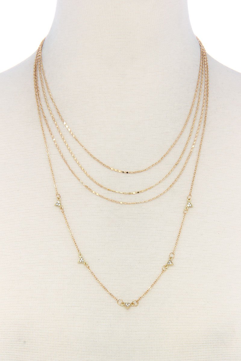 Sexy multi layered necklace