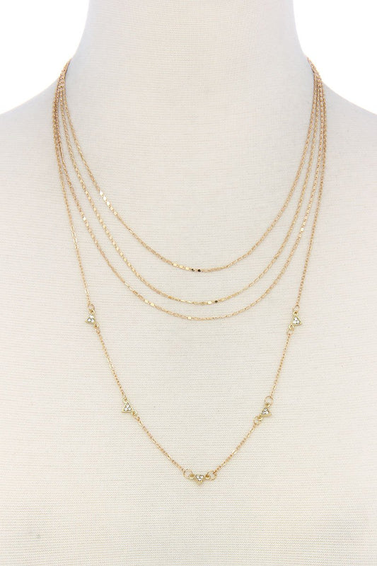 Sexy multi layered necklace