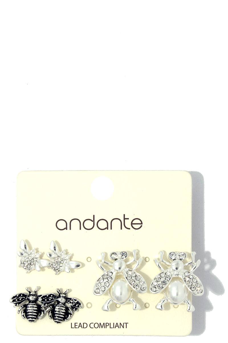 Insect earring set
