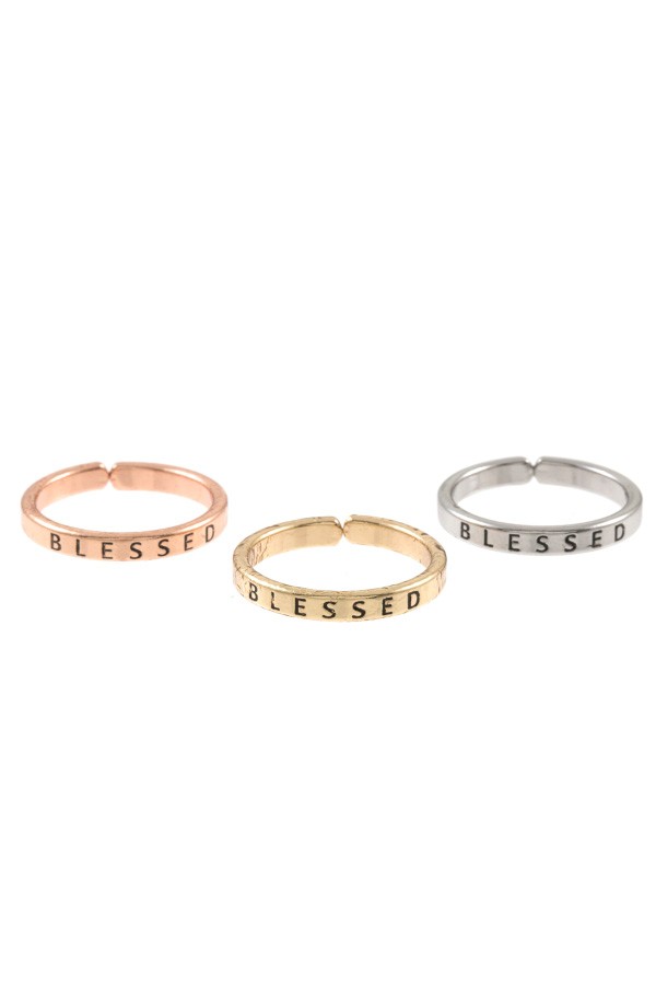 Blessed ring set