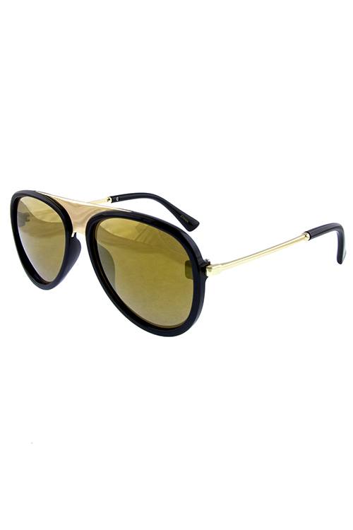 Womens simplistic aviator sunglasses