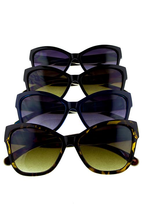 Womens outline cat eye sunglasses