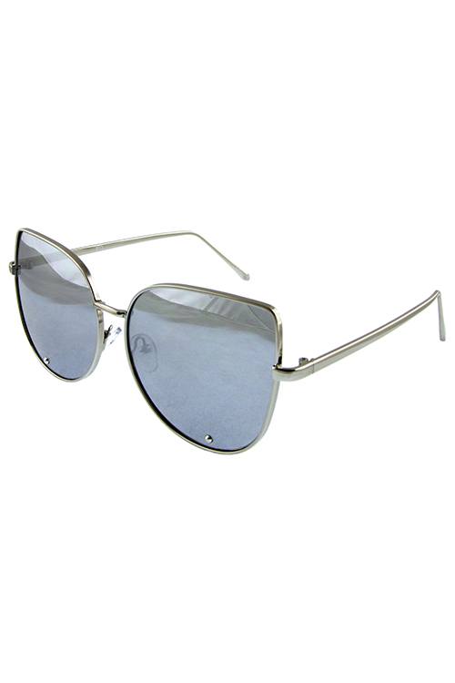 Womens metal leaf butterfly sunglasses