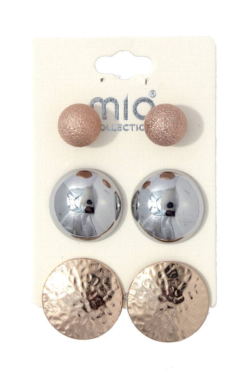Metal earring set