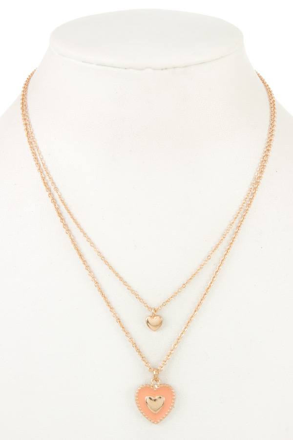Heart pendant necklace