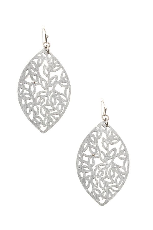Marquise lead cut dangle earring