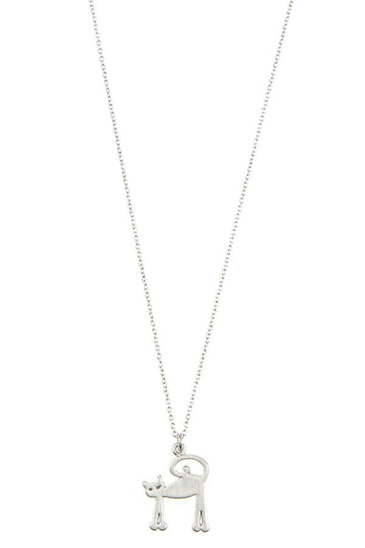 Cat pendant necklace