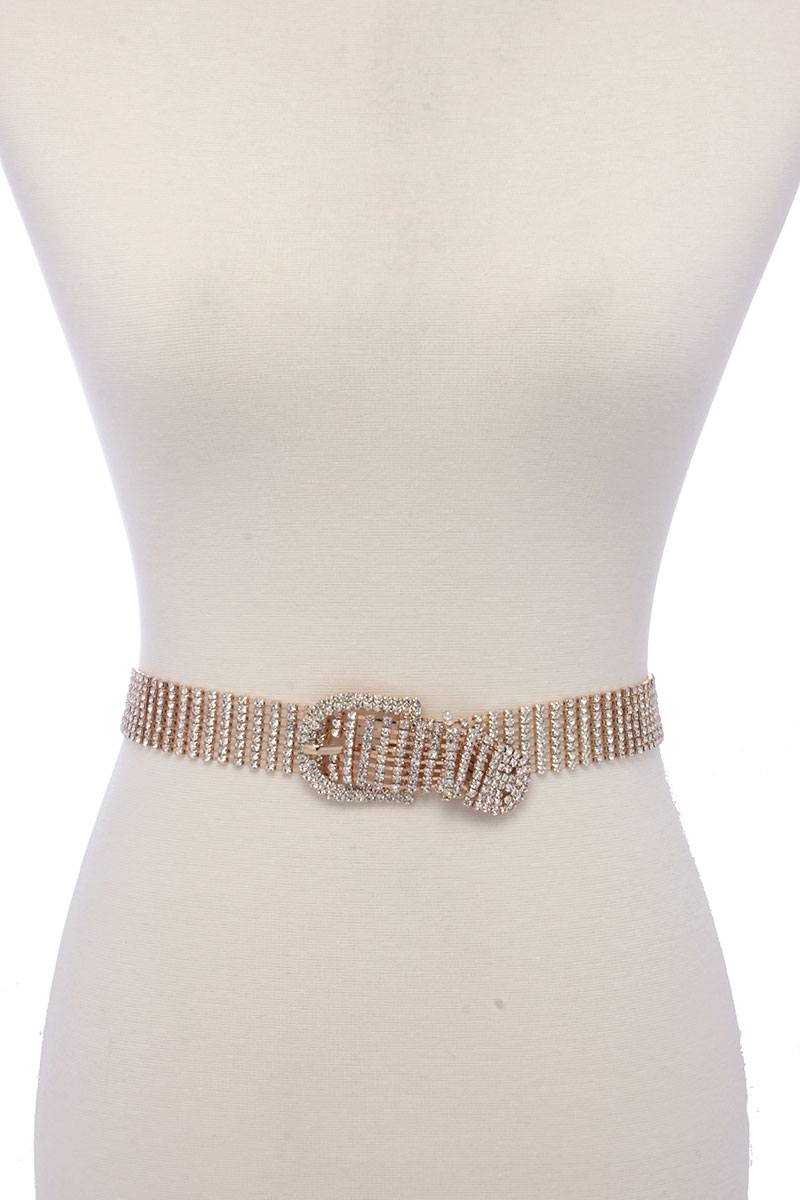Rhinestone belt
