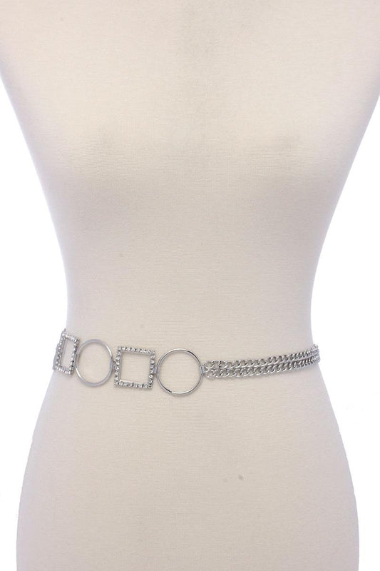 Rhinestone belt