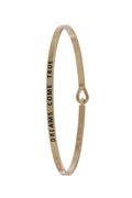 "dreams come true" inspiration bangle