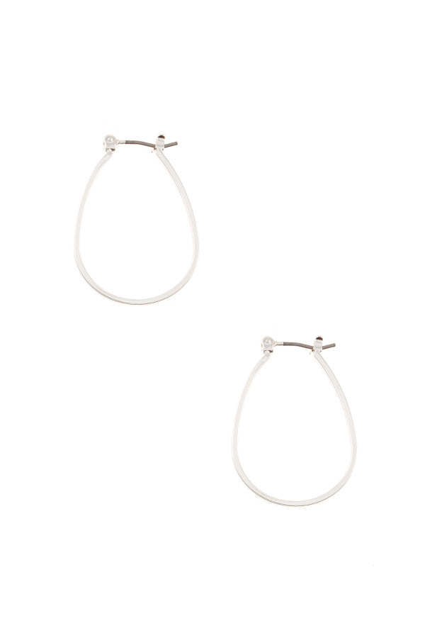 Mini cut out earring
