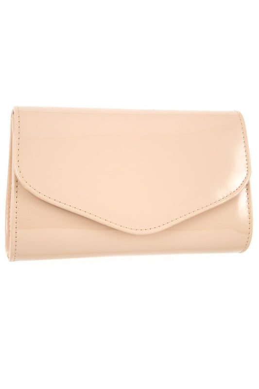 Rectangular shape patent clutch bag