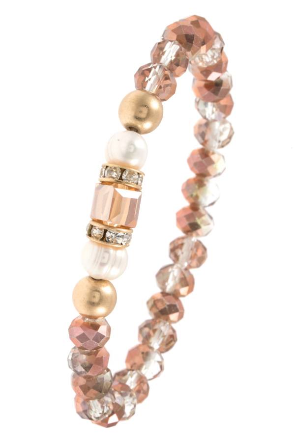Mix bead bracelet set