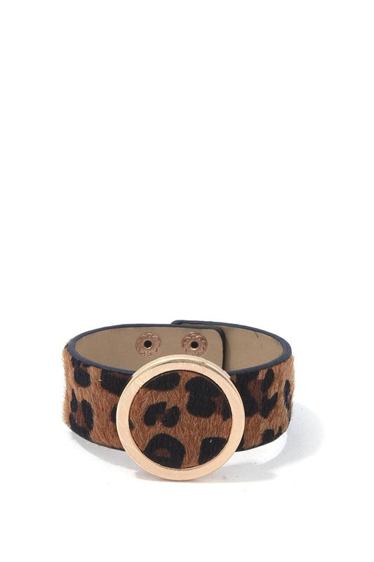 Animal print bracelet