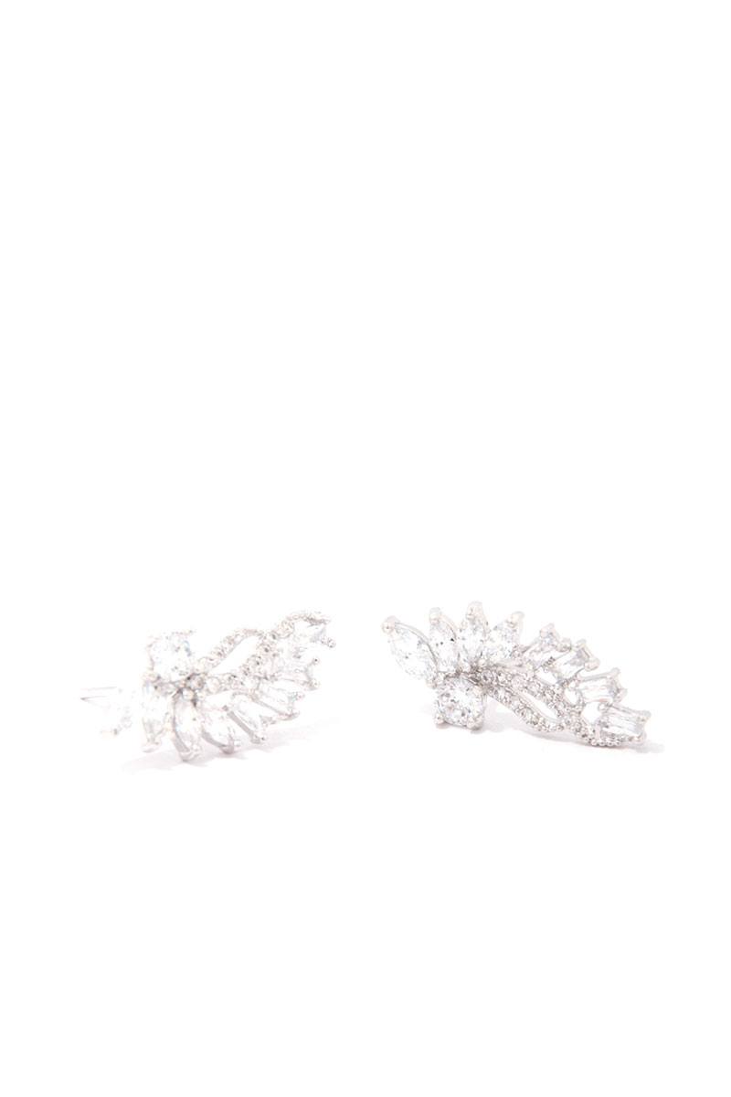 Rhinestone earring