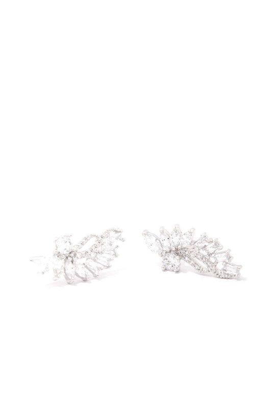 Rhinestone earring