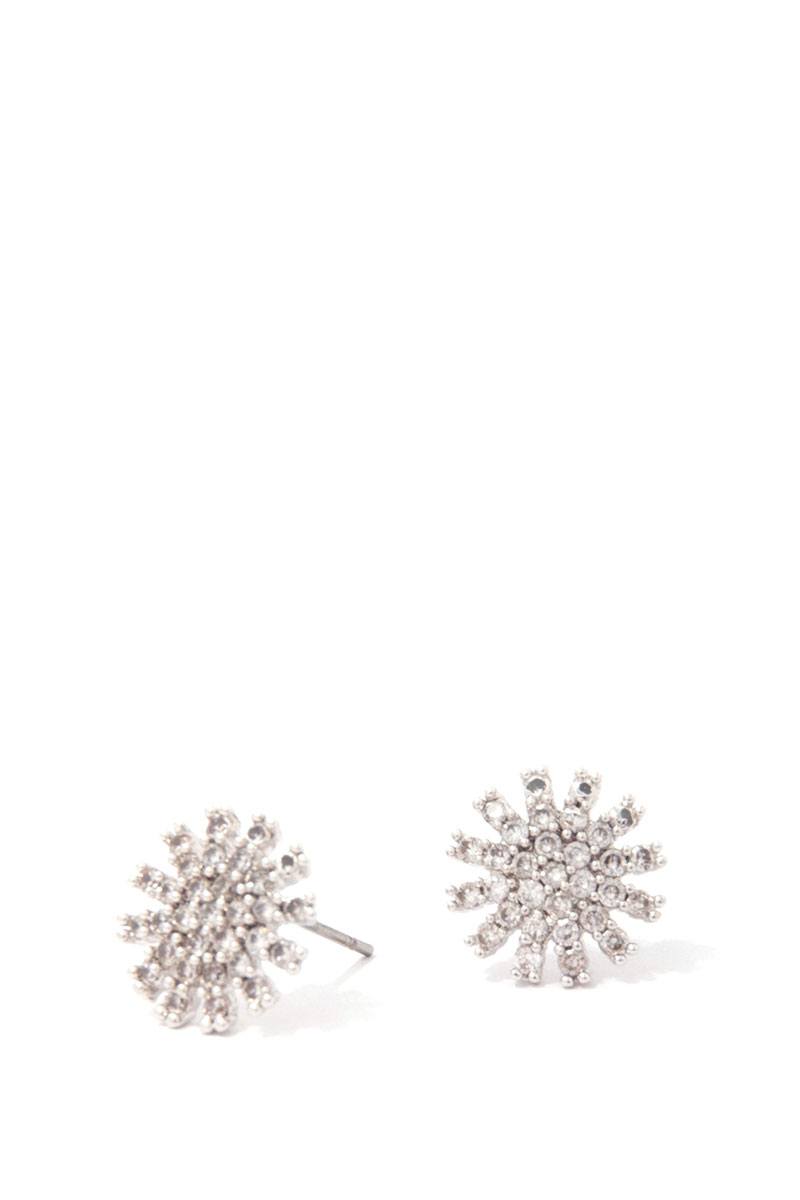 Rhinestone stud earring