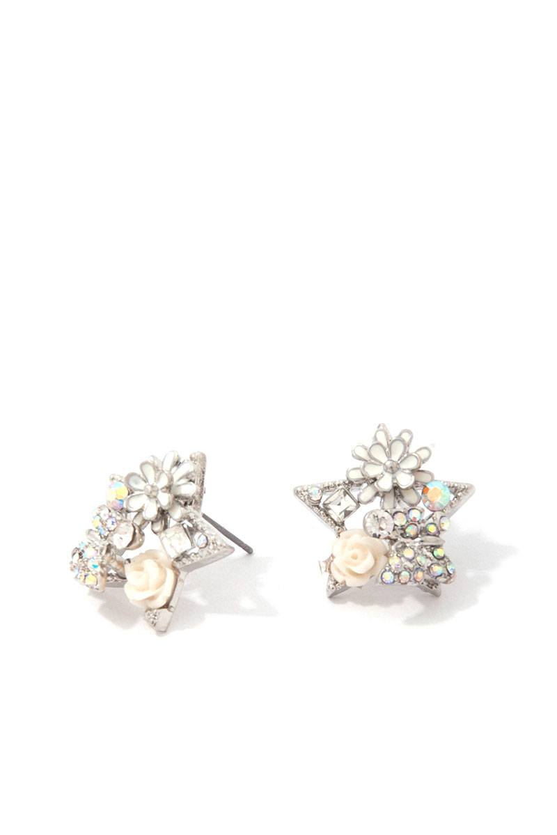 Chunky star earring