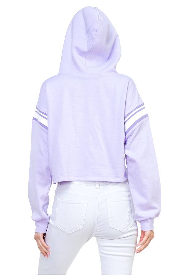 Crop hood shirts