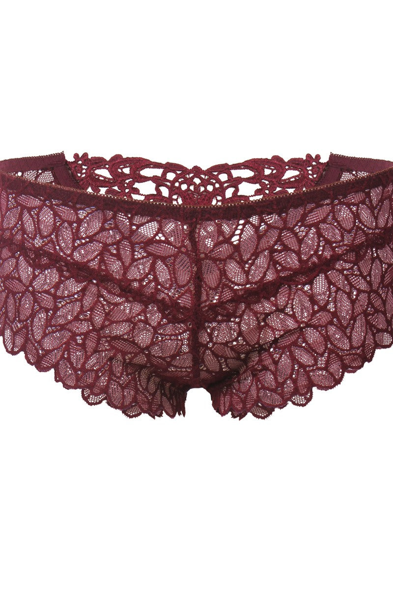 Embroidery cage hi waist bikini
