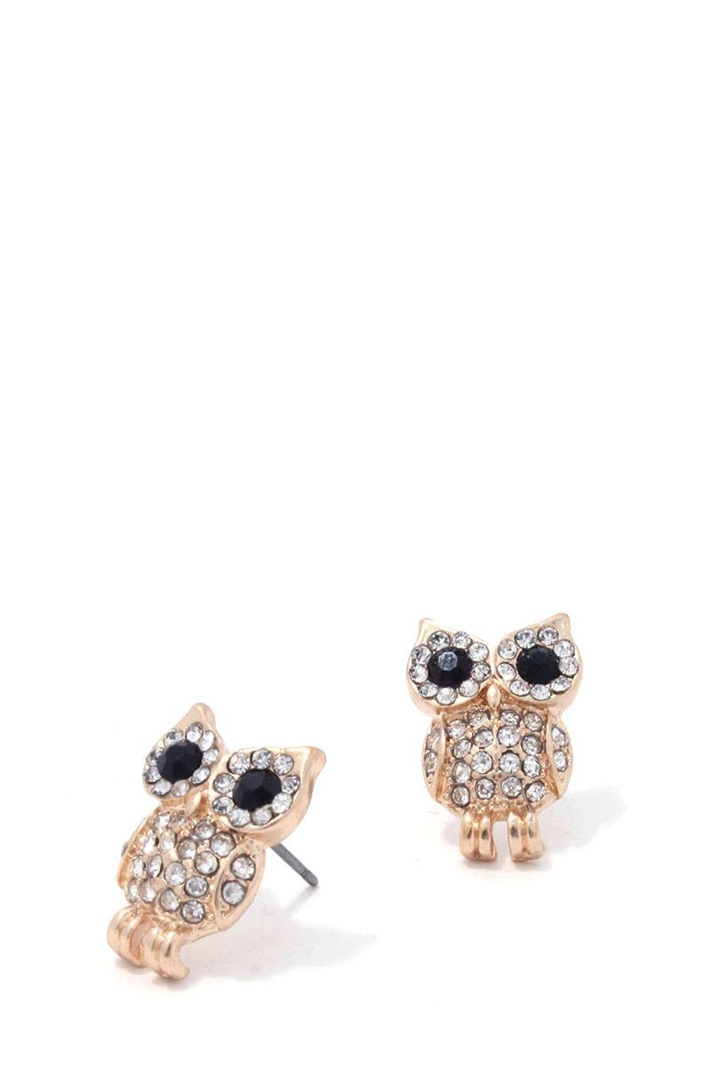 Owl Stud Earring