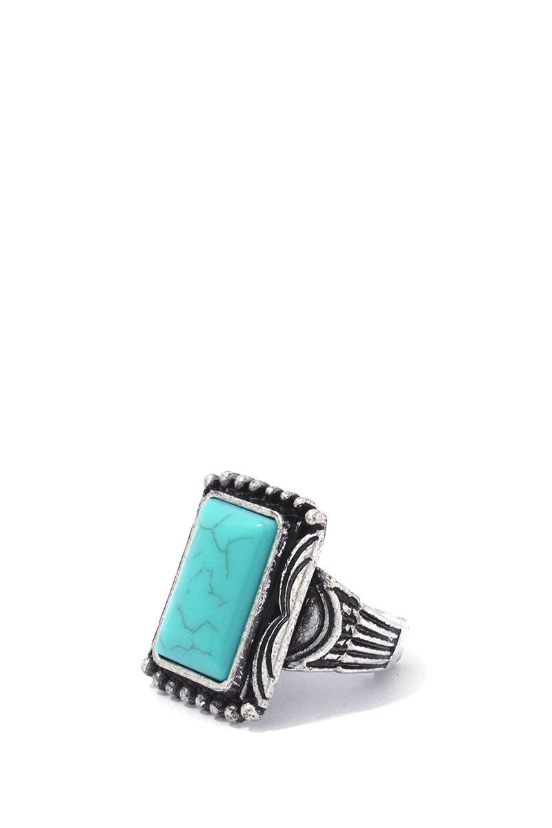 Square Shape Stretch Ring