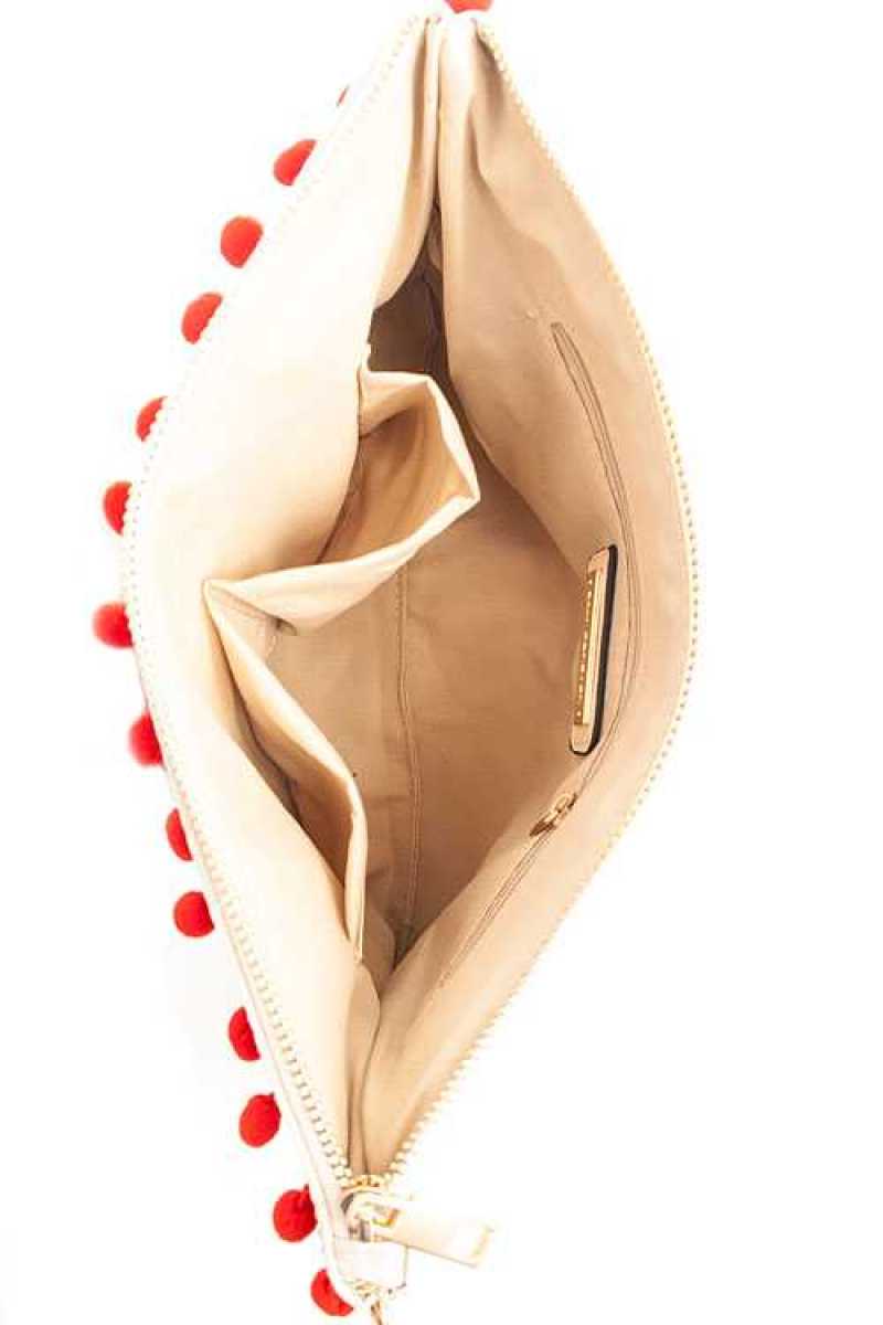 Designer Chic Bohemian Tassel Clutch