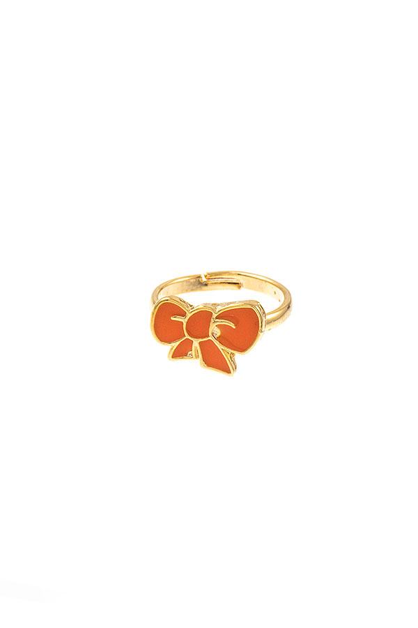 Dainty Bow Mid Ring